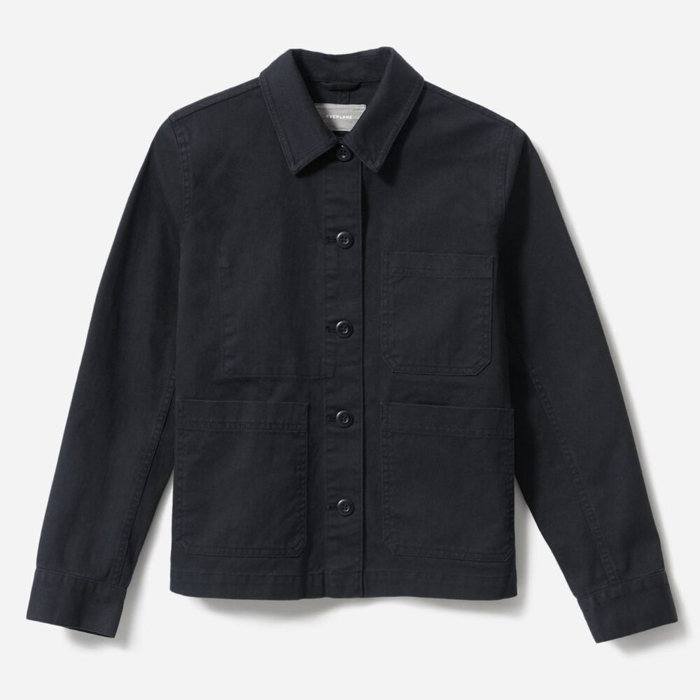 Everlane Chore Coat, Black, XL, Women's